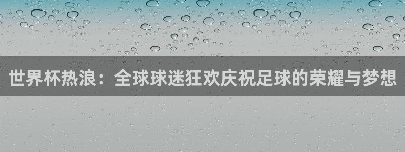 2026世预赛赛程：世界杯热浪：全球球迷狂欢庆祝足球的荣耀与梦想