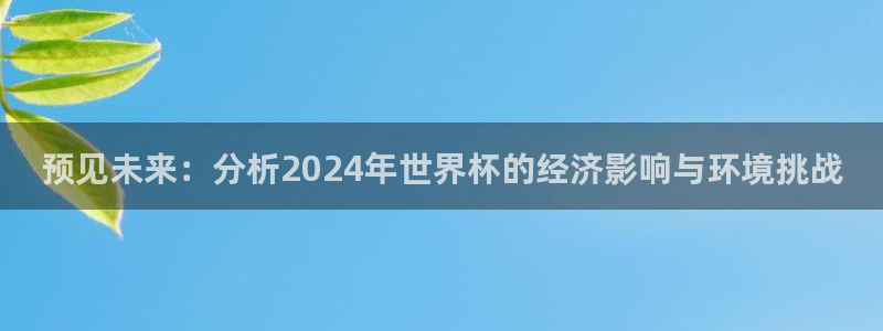 英足总杯直播：预见未来：分析2024年世界杯的经济影响与环境挑战